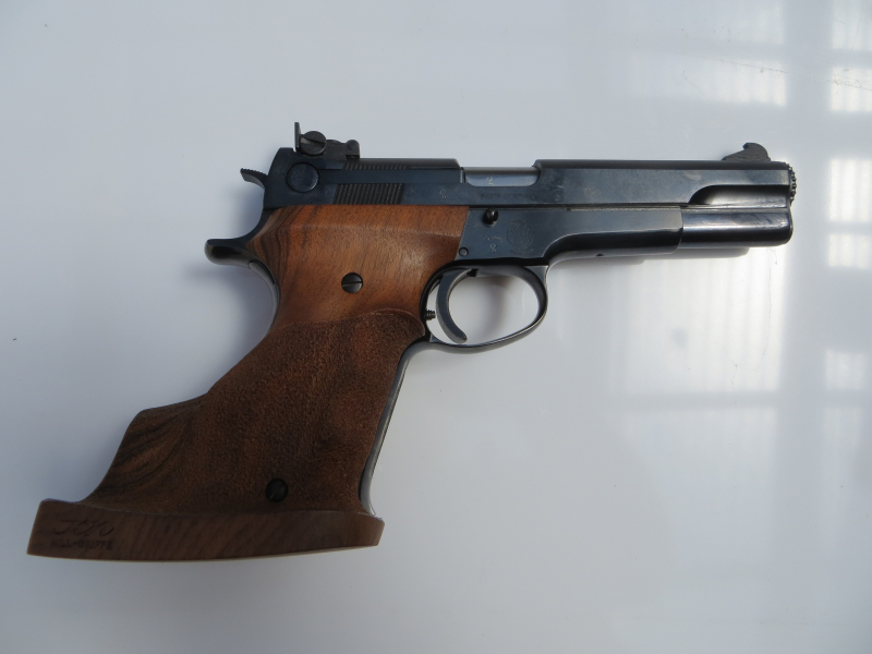 Sportpistole S+W, Mod. 52, Kal. .38 Spez. WC – kuva 2