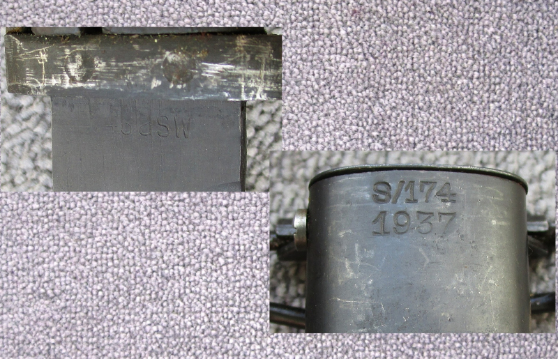 Bajonett Seitengewehr SG 84/98 für Karabiner 98k K98 Wehrmacht 45asw Hörster S/174 WKC Weyersberg 19 – Bild 3