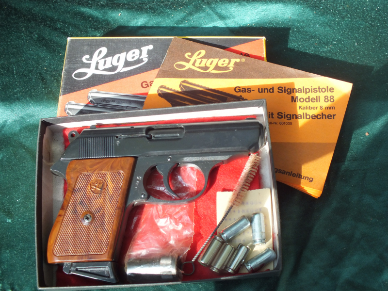 !!! SELTEN Schreckschusspistole Luger 88 Selten !!! – obrázek 2