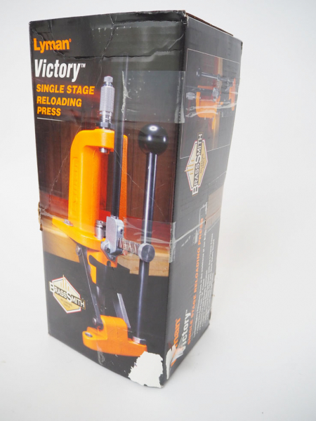 Lyman Wiederladepresse Victory, gebraucht in Originalverpackung – billede 6