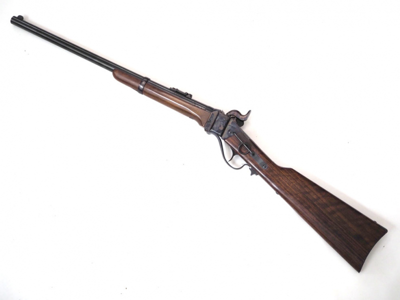 Perkussionsgewehr I.A.B. Sharps Carbine, Kaliber .54, 1980, Sammlerwaffe, ohne Piston – Bild 2