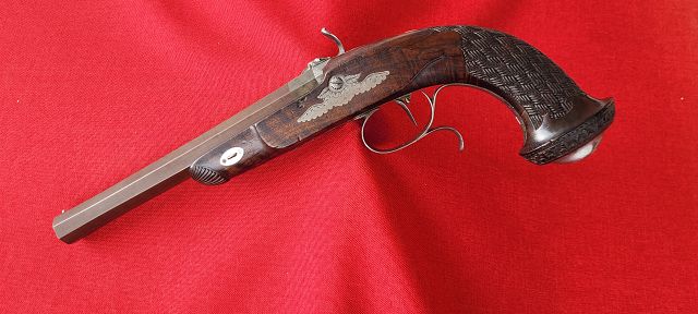 feine französische Perkussionspistole, ca. 1840/50 – Bild 4