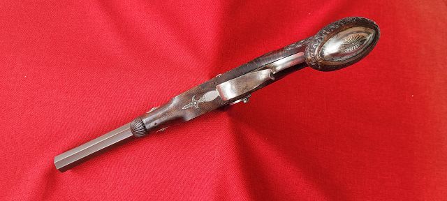 feine französische Perkussionspistole, ca. 1840/50 – Bild 3