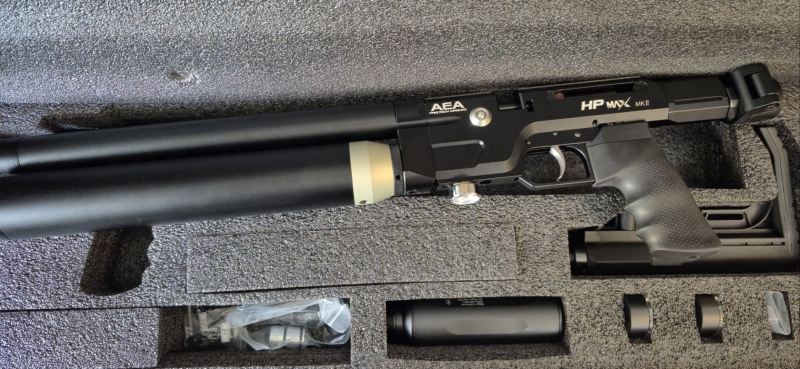 AEA HP-MAX MK2 mit Schalldämpfer NEU! HP MAX MK2 Luftgewehr PCP Airgun – Bild 3