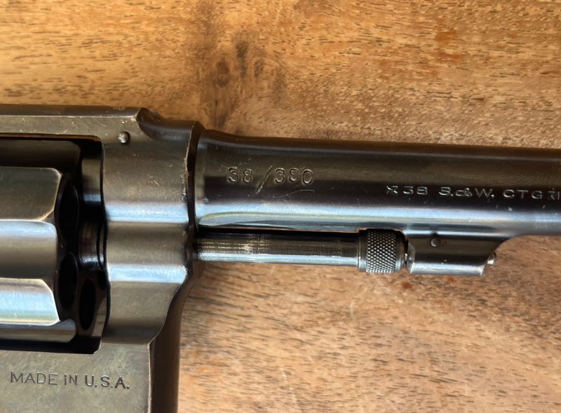 Smith und Wesson S&W Military Police im Kal. 38 S&W – billede 4