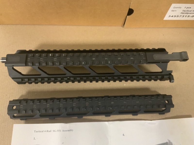 Taktischer Handschutz für SIG 551 – Bild 2