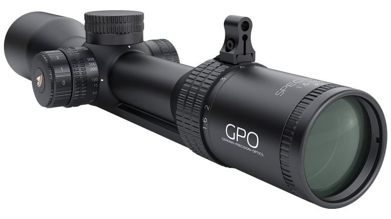 GPO SPECTRA™ 8x 1,6-13x44i Zielfernrohr mit Schiene Neu – Bild 2