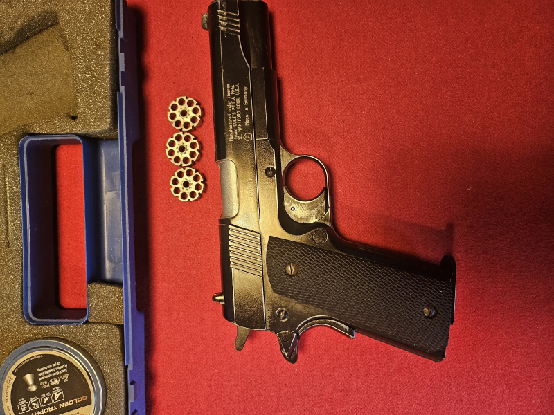 Colt 911 co2 Luftpistole Diabolo 8 Schuss – Bild 2