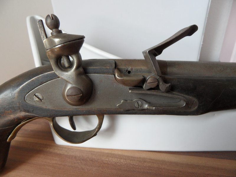 Unbekannte Steinschlösspistole cal.45 – billede 4