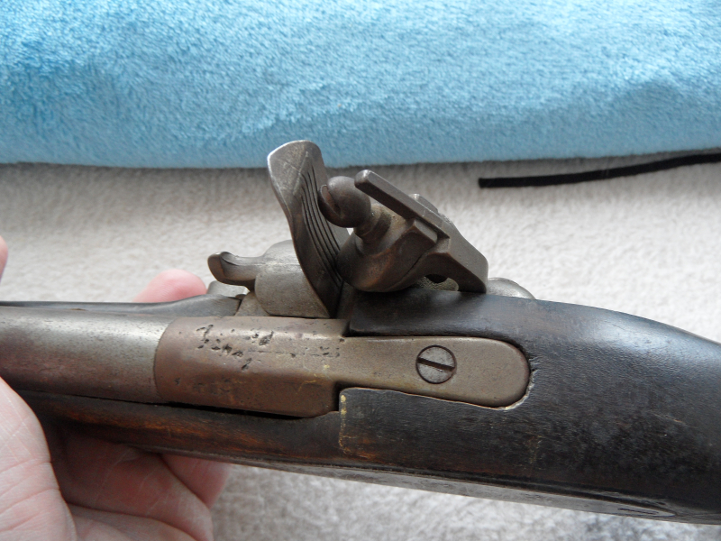 Unbekannte Steinschlösspistole cal.45 – billede 2