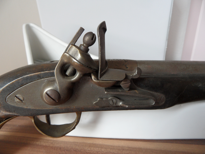 Unbekannte Steinschlösspistole cal.45 – billede 3