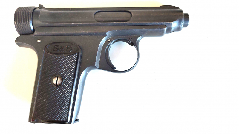 Polizeisammler Pistole Sauer & Sohn Modell 1913 Volkspolizei DDR – imaginea 2