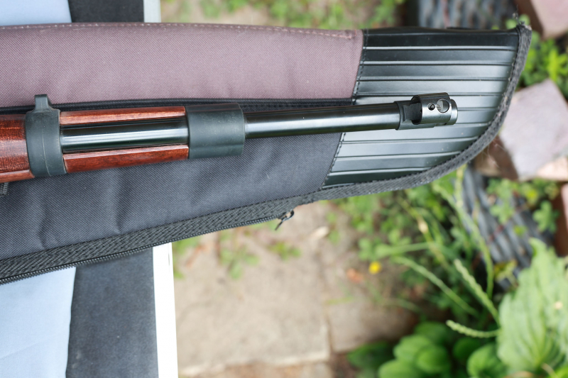Mauser K98 Unterhebelspanner Luftgewehr 4,5mm + Browning Futteral + ZF – imaginea 2