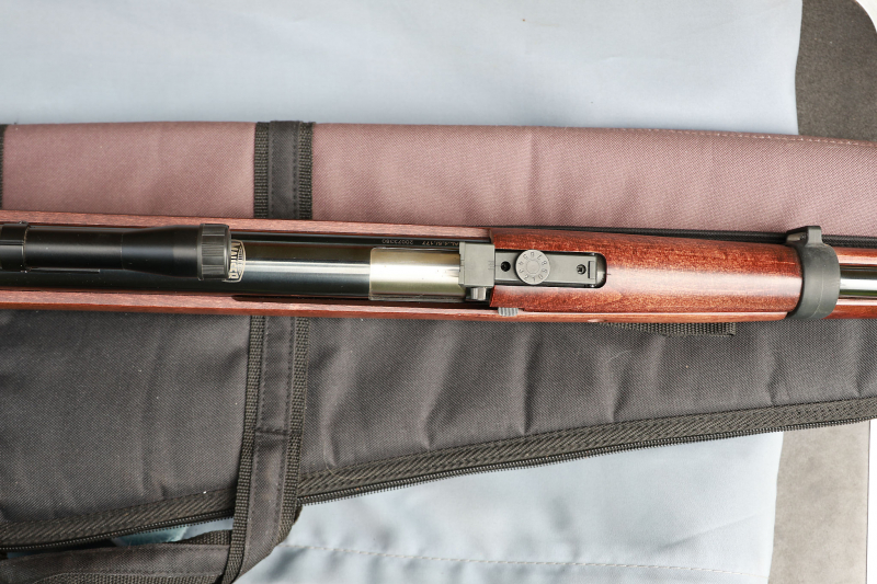 Mauser K98 Unterhebelspanner Luftgewehr 4,5mm + Browning Futteral + ZF – imaginea 5