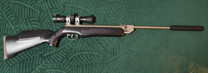 Weihrauch HW35k Black Silence 4,5mm F-Luftgewehr, UTG Visier! – Bild 2