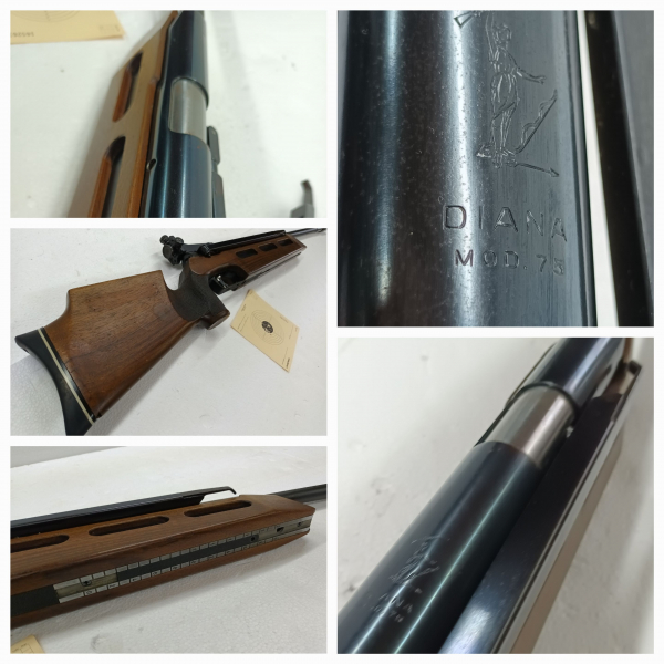 DIANA 75 __*__ Match Luftgewehr __*__ Kal.4,5mm Diabolo __*__ IM MEGA MEGA ZUSTAND !!! – imagen 3