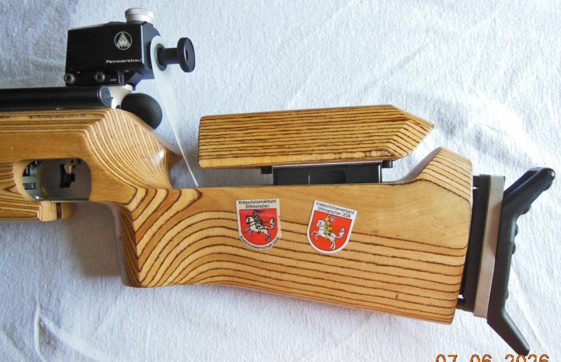 Match-Luftgewehr Feinwerkbau Mod. 603 rechts – billede 4