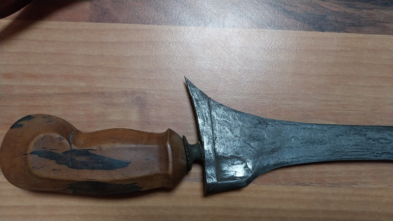 Originaler Traditioneller Keris aus Südostasien mit Damast Klinge. – Bild 5