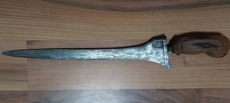 Originaler Traditioneller Keris aus Südostasien mit Damast Klinge. – Bild 4