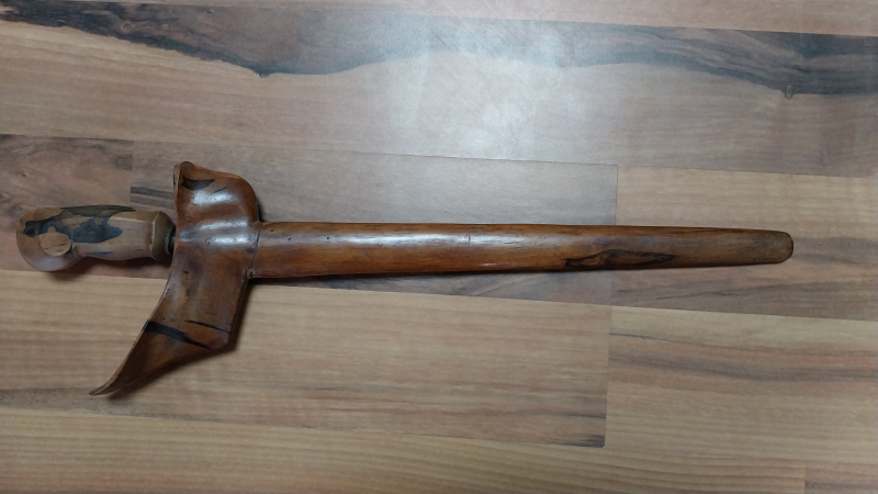 Originaler Traditioneller Keris aus Südostasien mit Damast Klinge. – Bild 2