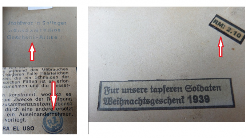 Haarschneidemaschine GENS (Solingen) Weihnachtsgeschenk , WW2 !!! – bild 5