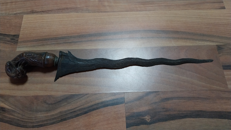 Antiker Keris Südostasien um 1880-90 – obrázek 2