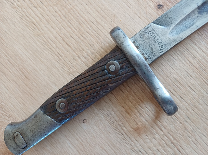 Bayonett Spanien Modell 1893 lang Artilleria – Bild 4