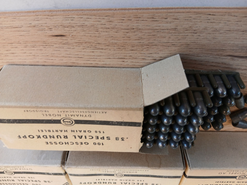 1000 Geschosse Kal. .38 Spezial RN Hartblei – billede 2