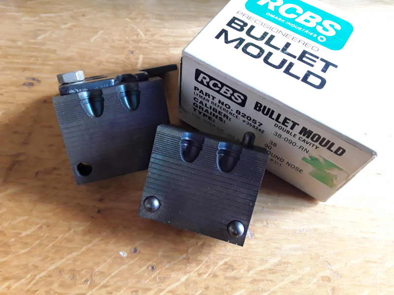 RCBS Bullet Mould/Gießkokille. 38 90gr. RN – image 2