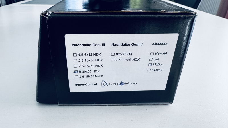 DDoptics 5 - 30x50 Nachtfalke Gen3 – stampa 2