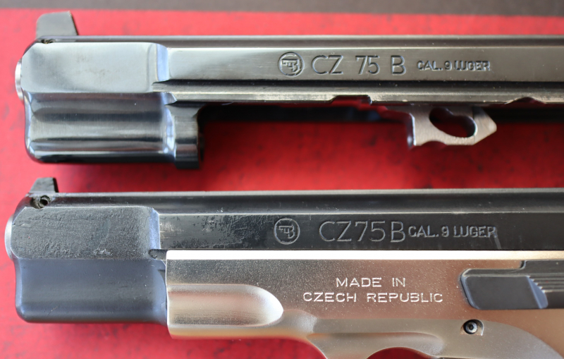 Brünner CZ Uhersky Brod CZ75B DUO TONE Kaliber 9mmLuger +Wechselsystem 9mmLuger – nuotrauka 3