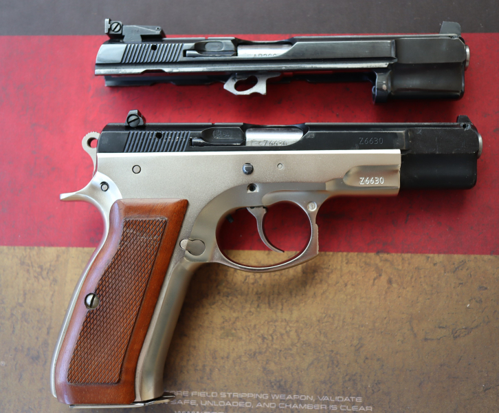 Brünner CZ Uhersky Brod CZ75B DUO TONE Kaliber 9mmLuger +Wechselsystem 9mmLuger – nuotrauka 2