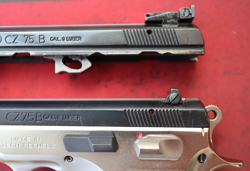 Brünner CZ Uhersky Brod CZ75B DUO TONE Kaliber 9mmLuger +Wechselsystem 9mmLuger – nuotrauka 4