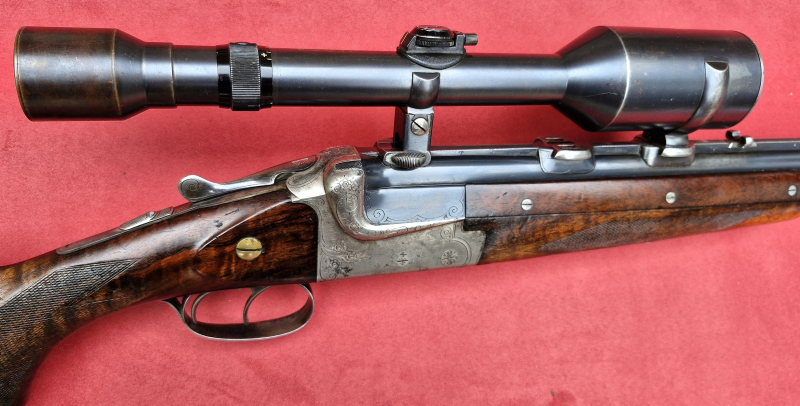 Merkel BBF Vorkriegsmodell Kal. 8x60R+12/70 – Bild 5