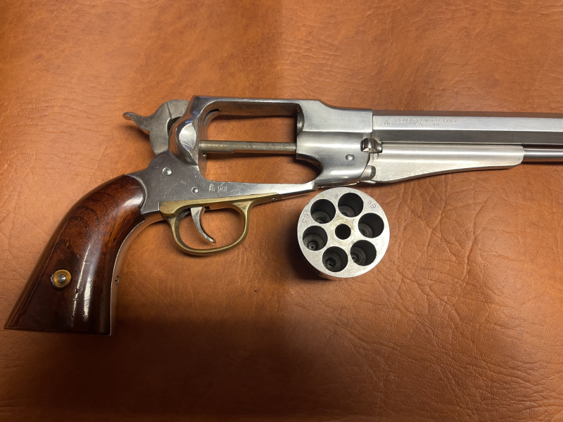 Perkussionsrevolver Remington Stainless 1858 New Army Kaliber.44 – Bild 5