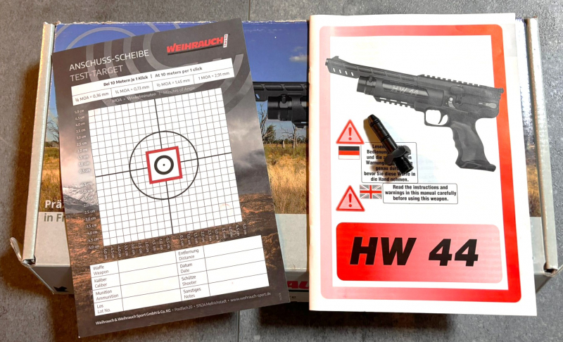 Weihrauch HW 44 in 4,5 mm wie neu – obrázek 4