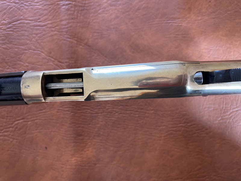 Western Arms (Uberti) 19 Zoll Carabine in .22lrUnterhebel – Bild 3
