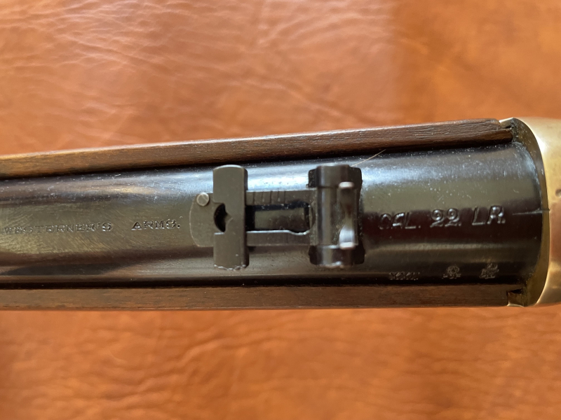 Western Arms (Uberti) 19 Zoll Carabine in .22lrUnterhebel – Bild 4