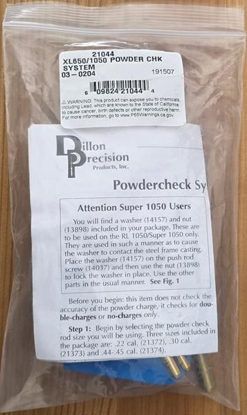 Dillon Powder check System – billede 2