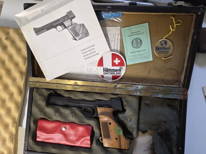 Hämmerli Sportpistole Mod. 208, 22lfb – Bild 4