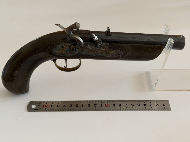 Perkussionspistole von JUKAR (Spain) Cal. 45 Alter unbekannt – obrázek 6