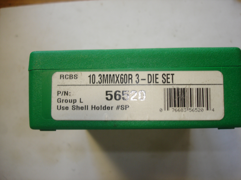 Matrizensatz RCBS Kal 10,3x60 R – Bild 2