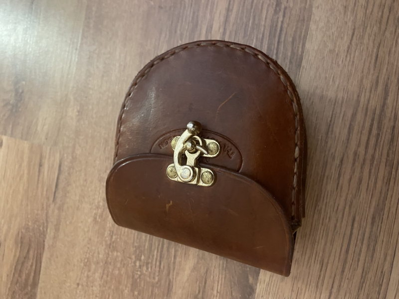 Alu Ladestreifen für 20x .45 Colt für BDS Western mit Ledertasche für das Holster – Bild 4