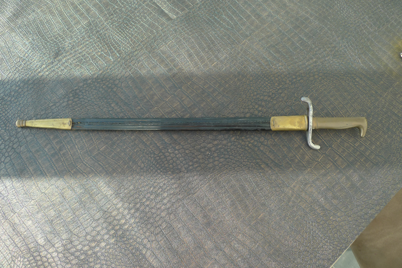 Bajonett Seitengewehr M1871 Eigentumsstück – Bild 2