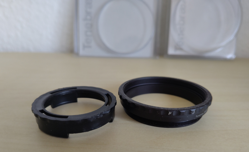 Tenebraex Flip Cover #SB50EC-FCR + 5000-AR Set Schmidt&Bender PM II – immagine 3