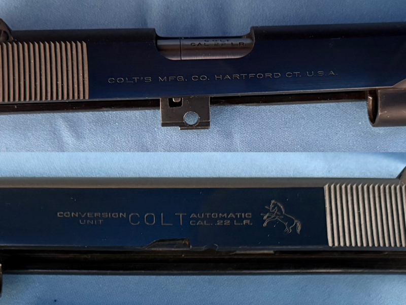 COLT Government 1911 < CONVERSION UNIT > 22lr Wechselsystem / ACE / 1950er Jahre BOX - Selten – Bild 3