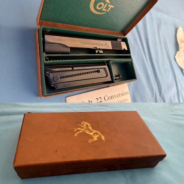 COLT Government 1911 < CONVERSION UNIT > 22lr Wechselsystem / ACE / 1950er Jahre BOX - Selten – Bild 5