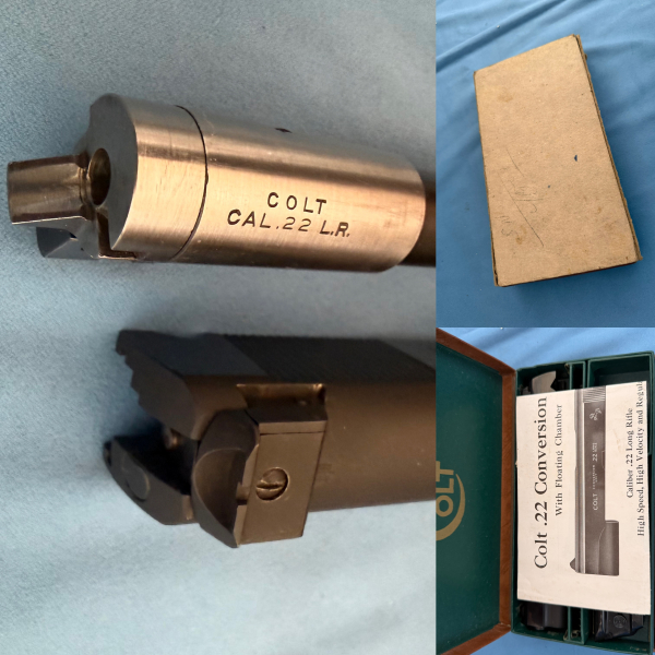 COLT Government 1911 < CONVERSION UNIT > 22lr Wechselsystem / ACE / 1950er Jahre BOX - Selten – Bild 4