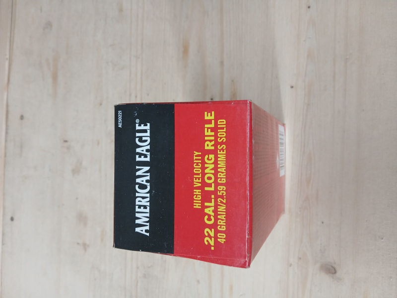 Munition American Eagle 22lr HV Munition 500 Schuß OVP – immagine 2