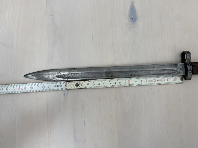 Bajonett VZ 24 – Hersteller CSZ (Serie H) – Bild 2